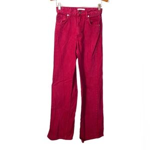 Gorgeous Zara Straight Leg Pink Jeans E26